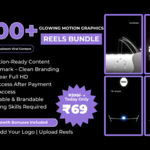 2200+ Motion Graphics Reels Bundle 2026